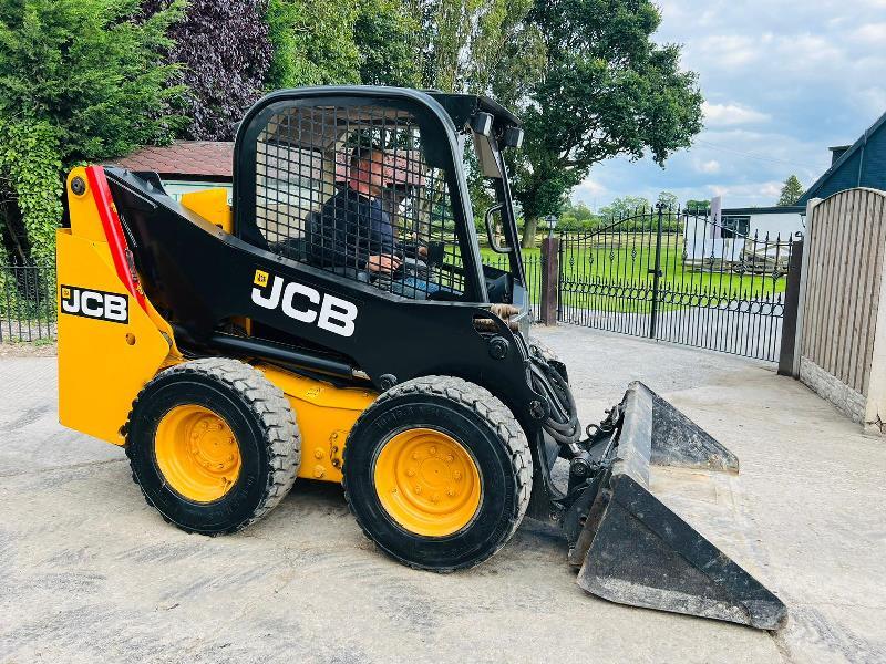 JCB 135 4WD SKIDSTEER * YEAR 2014 * C/W BUCKET *VIDEO*
