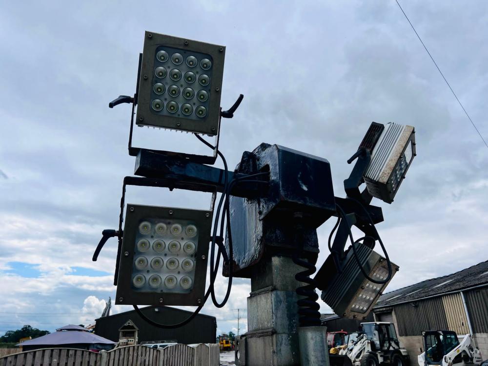 VT1 TOWABLE LIGHTING TOWER * YEAR 2013 * C/W LED LIGHTS 