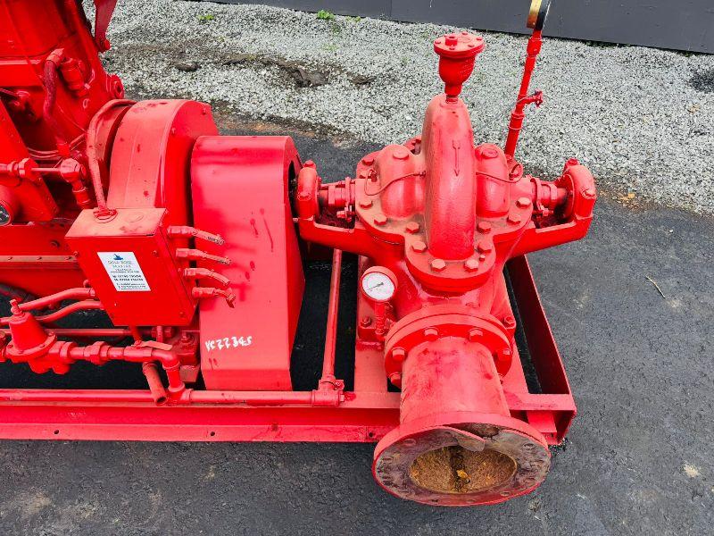 CUMMINGS N-855-F 6 INCH WATER PUMP *C/W 6 CYLINDER ENGINE*VIDEO*