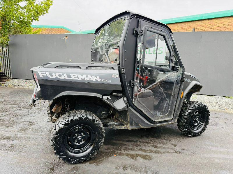 FUGLEMAN UT10 E 4WD ATV*C/W REAR TIP*YEAR 2023*ONLY 275 HOURS*VIDEO*