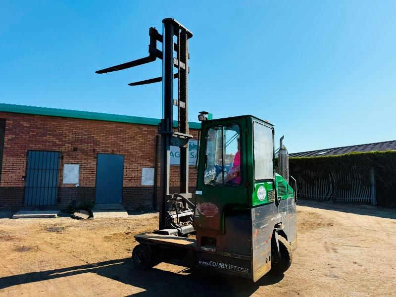 COMBILIFT C4000 DIESEL FORKLIFT*C/W FORK POSITIONER*YEAR 2016*VIDEO*