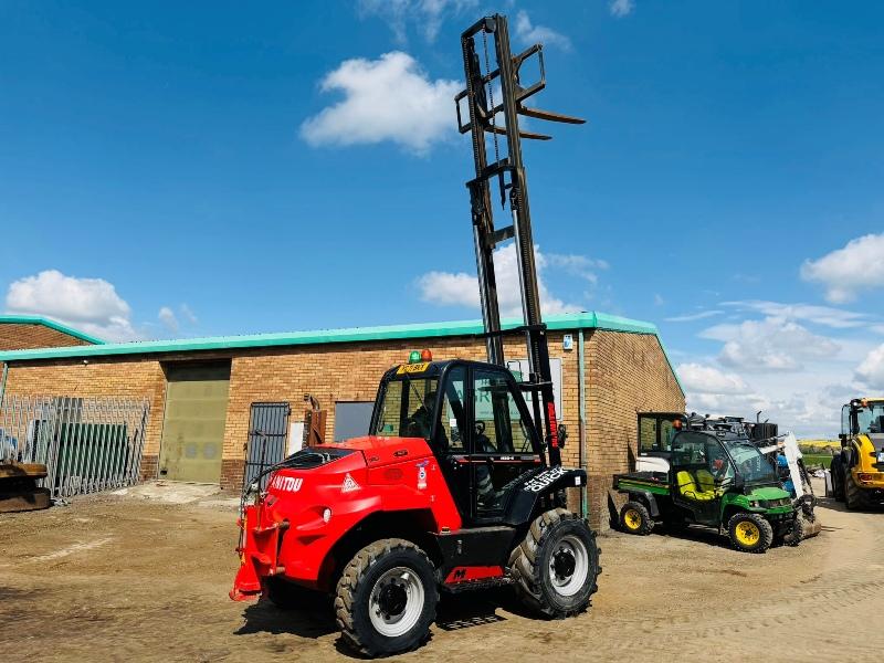 MANITOU M30-4 FORKLIFT*C/W PICK UP HITCH*YEAR 2021*1638 HOURS*VIDEO*