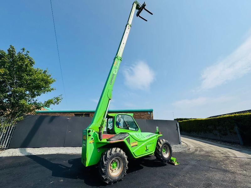 MERLO P38.13 TELEHANDLER*READING 2580 HOURS*C/W PALLET TINES*VIDEO*