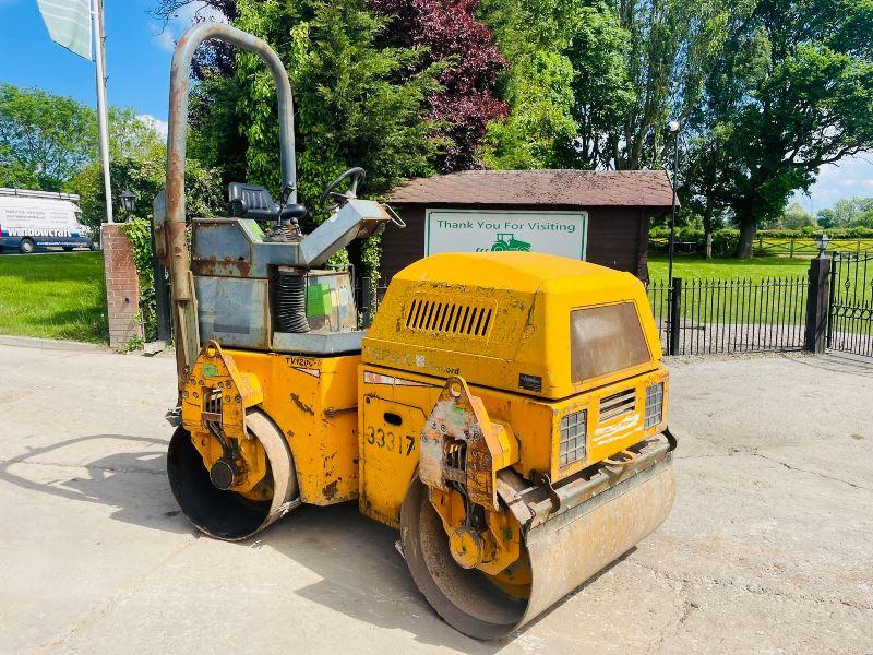 TEREX BENFORD TV1200DF ROLLER * YEAR 2005 , ONE OWNER FROM NEW *VIDEO*