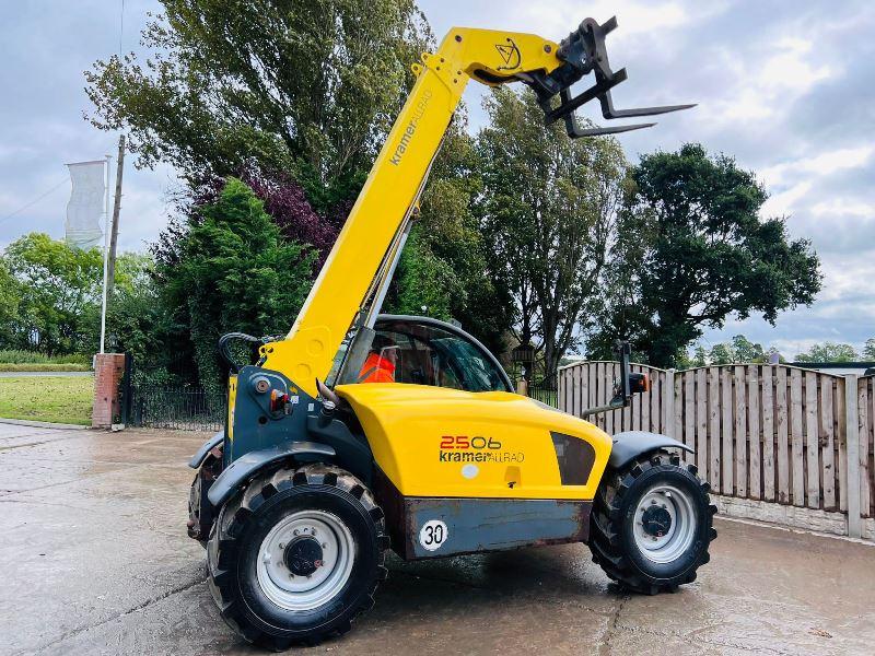 KRAMER 407 4WD TELEHANDLER *YEAR 2011, AG SPEC, NEW ENGINE FITTED 2017*VIDEO*