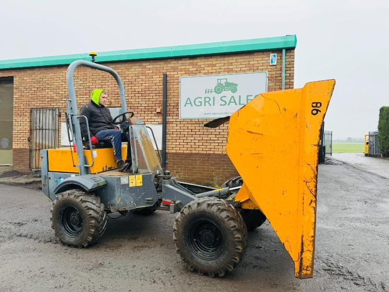 TEREX TA3H DUMPER*YEAR 2013*C/W KUBOTA ENGINE*VIDEO*