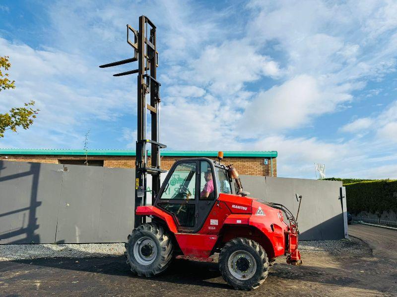MANITOU M30-4 FORKLIFT*YEAR 2017*C/W PALLET TINES*PICK UP HITCH*VIDEO*