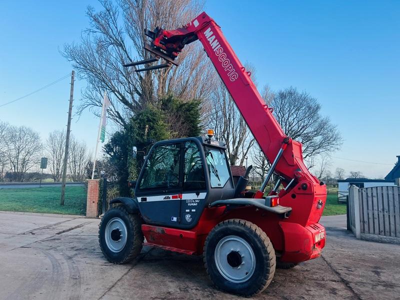 MANITOU MLT845-120 4WD TELEHANDLER C/W PALLET TINES *VIDEO*