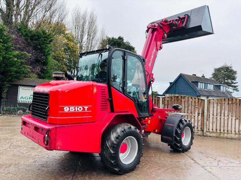 SCHAFFER 9510T 4WD TELEHANDLER *YEAR 2013* C/W BRAND NEW BUCKET *VIDEO*