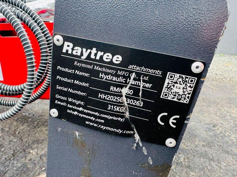 *NEW*2025*RAYTREE RMH680 HYDRAULIC BREAKERS FOR SKIDSTEERS*CHOICE OF 3*VIDEO*