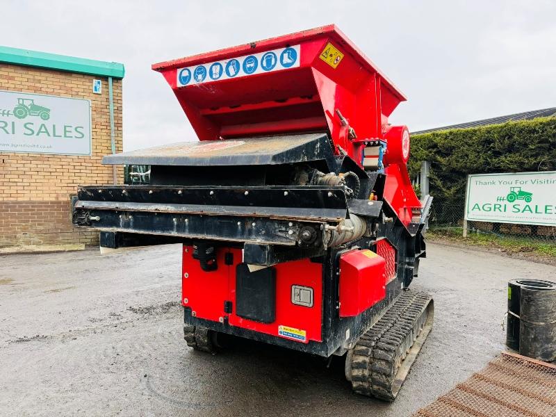 RED RHINO TRACKED 3 WAY MINI SCREENER*C/W REMOTE CONTROL*YEAR 2021*VIDEO*