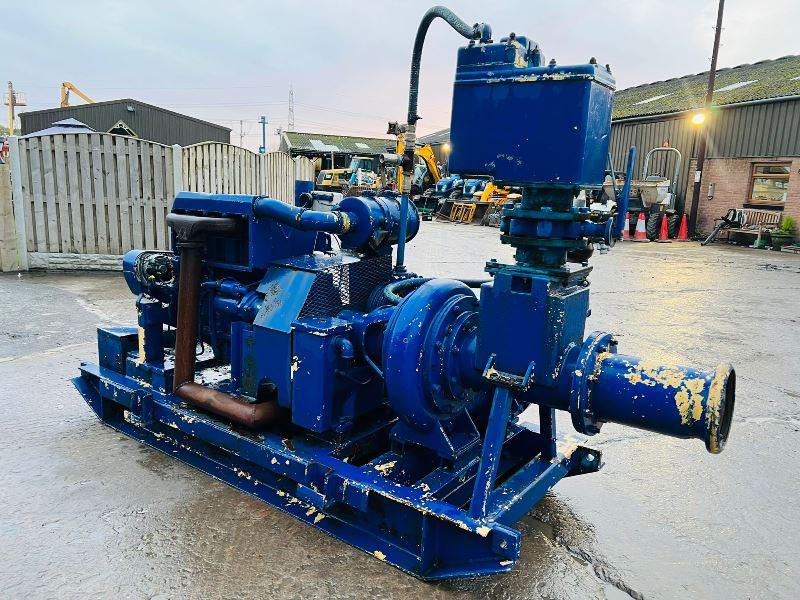 WATER PUMP C/W DEUTZ 4 CYLINDER ENGINE *VIDEO*