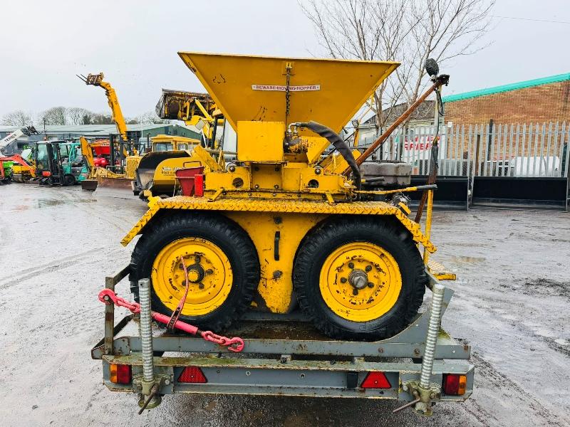 TAR SPREADER*C/W TRAILER*VIDEO*