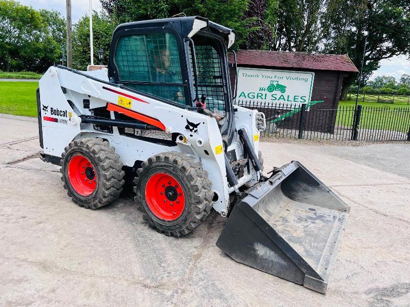 BOBCAT S550 4WD SKIDSTEER *YEAR 2016, 3974 HOURS* C/W BUCKET *VIDEO*