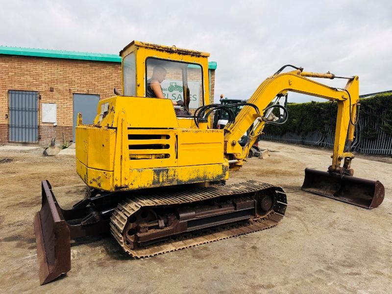 MITSUBISHI MS04-3 EXCAVATOR*C/W BUCKET*VIDEO*