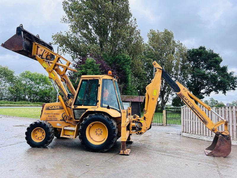 CASE 580SK 4WD BACKHOE DIGGER C/W EXTENDING DIG & 2 X BUCKETS *VIDEO*