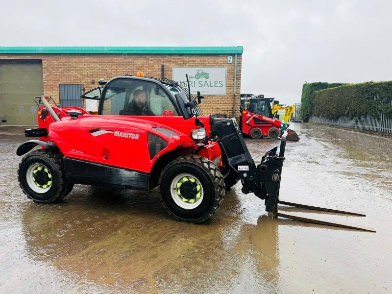 MANITOU MT625H COMFORT TELEHANDLER*YEAR 2021*C/W PALLET TINES*VIDEO*