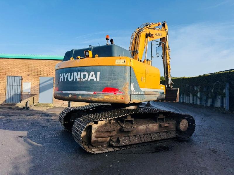 HYUNDAI ROBEX 140LCM-9A EXCAVATOR*C/W BUCKET*YEAR 2015*VIDEO*