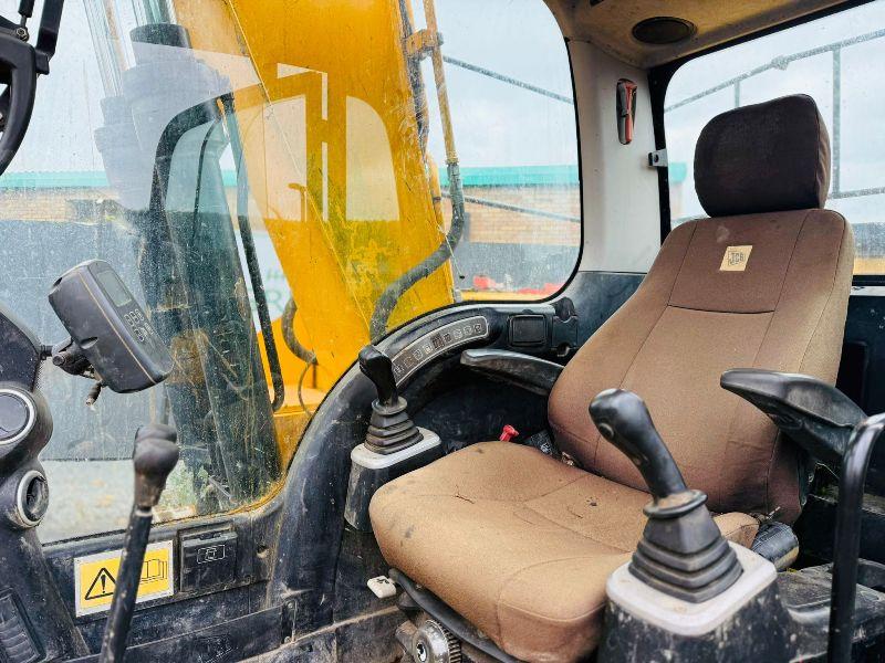JCB JS130LC TRACKED EXCAVATOR*C/W BUCKET*YEAR 2012*VIDEO*