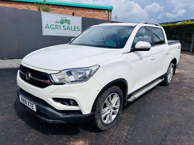 SSANGYONG MUSSO 4X4 PICKUP*YEAR 2019*VIDEO*
