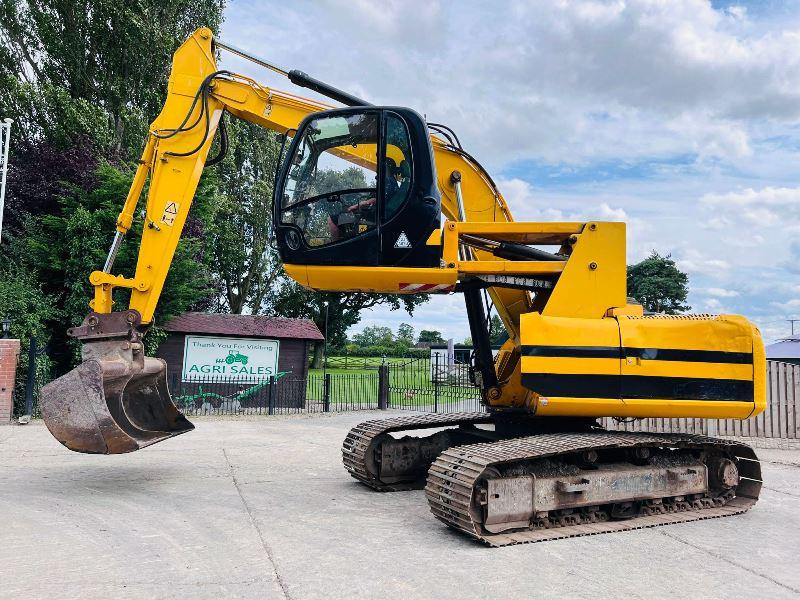 JCB JS160 HIGH RISE CABIN TRACKED EXCAVATOR *YEAR 2010* C/W QUICK HITCH *VIDEO*