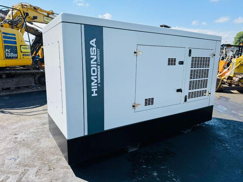 HIMOINSA HGO-70 72KVA GENERATOR*YEAR 2022*C/W FORD V8 ENGINE*VIDEO*