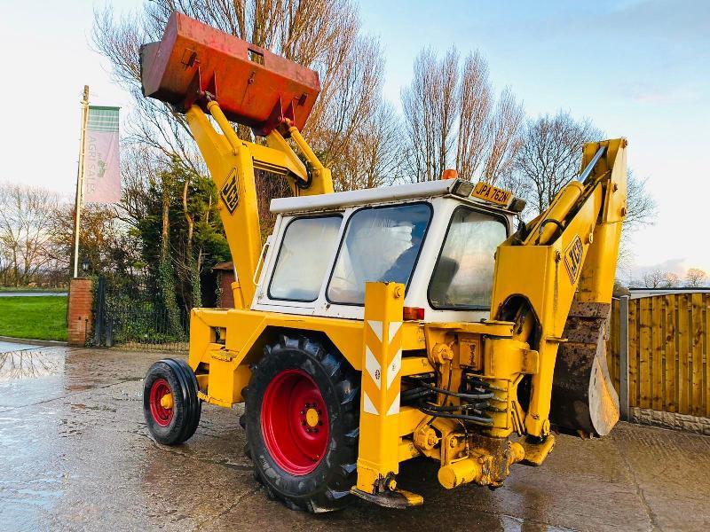 JCB 3C BACKHOE DIGGER C/W FULLY GLAZED CABIN