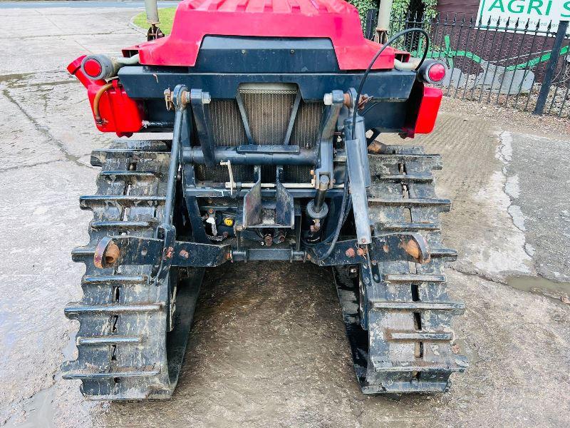 YANMAR AC18 TRACKED TRACTOR C/W REAR LINKAGE *VIDEO*