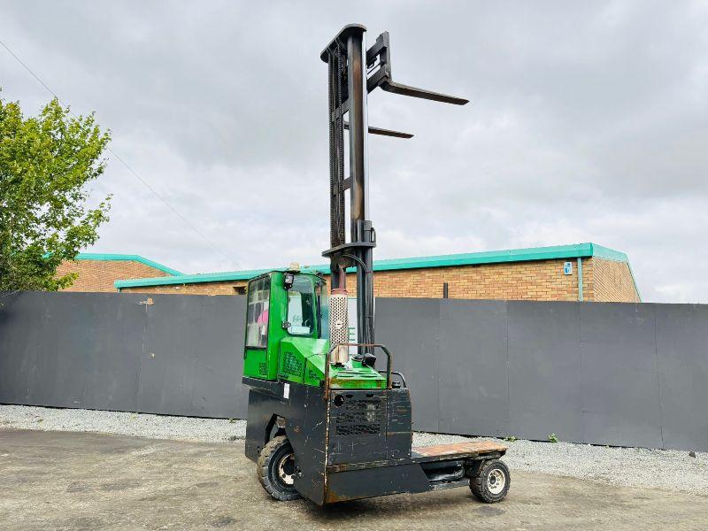 COMBILIFT C4000 DIESEL TRUCK MOUNTED FORKLIFT*C/W FORK POSITIONER*VIDEO*