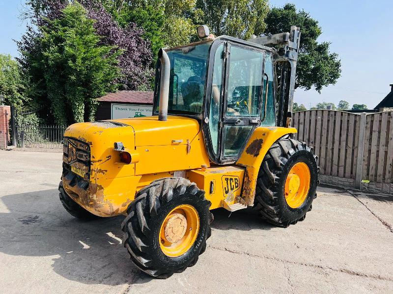 JCB 926 4WD ROUGH TERRIAN FORKLIFT C/W 2 STAGE MAST & PALLET TINES *VIDEO*