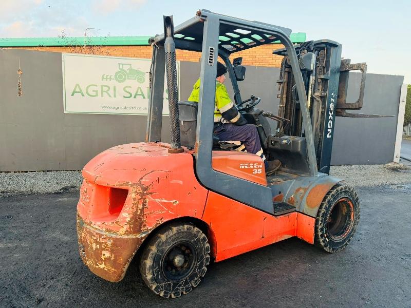 NEXEN FD35 CONTAINER SPEC FORKLIFT*C/W PALLET TINES*YEAR 2015*VIDEO*