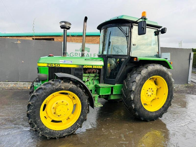 JOHN DEERE 2650 4WD TRACTOR*C/W REAR LINKAGE*VIDEO*