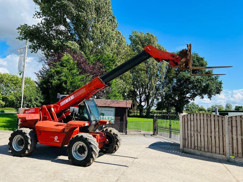 MANITOU MLT628T 4WD TELEHANDLER *AG-SPEC* C/W PICK UP HITCH *VIDEO*