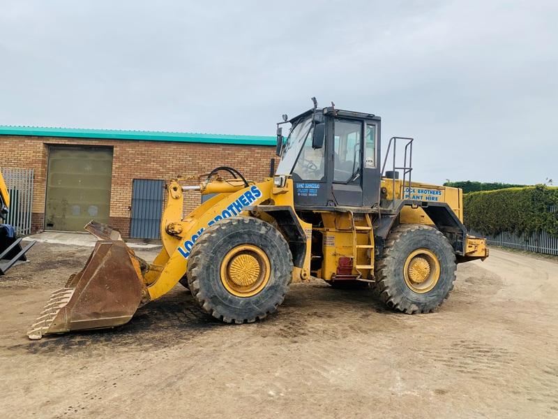 SAMSUNG SL150 WHEELED LOADING SHOVEL*C/W BUCKET*VIDEO*