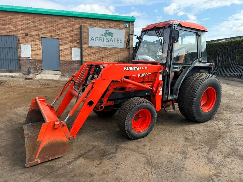KUBOTA L3600 4WD TRACTOR*C/W POWER LOADER*VIDEO*