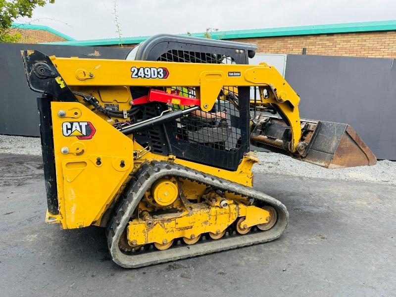CATERPILLAR 249D3 TRACKED SKIDSTEER*C/W BUCKET*YEAR 2019*VIDEO*