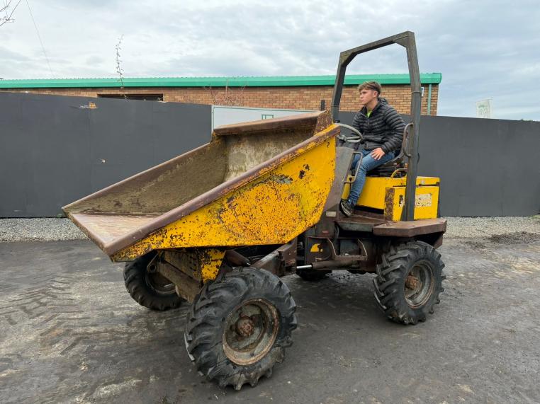 THWAITES 4000 STRAIGHT TIP DUMPER*C/W PERKINS ENGINE*VIDEO*