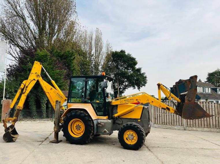 FERMEC 750 4WD BACKHOE DIGGER C/W EXTENDING DIG *VIDEO*