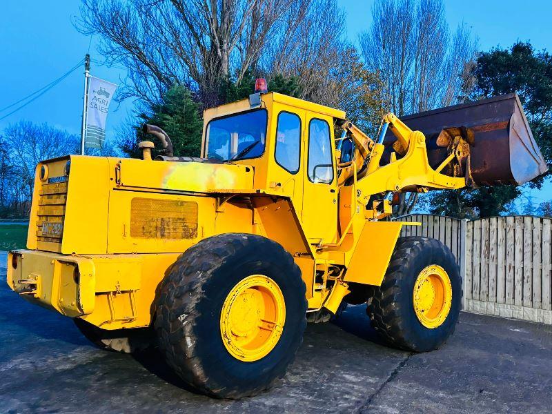 VOLVO LM846 4WD LOADING SHOVEL C/W BUCKET *VIDEO*