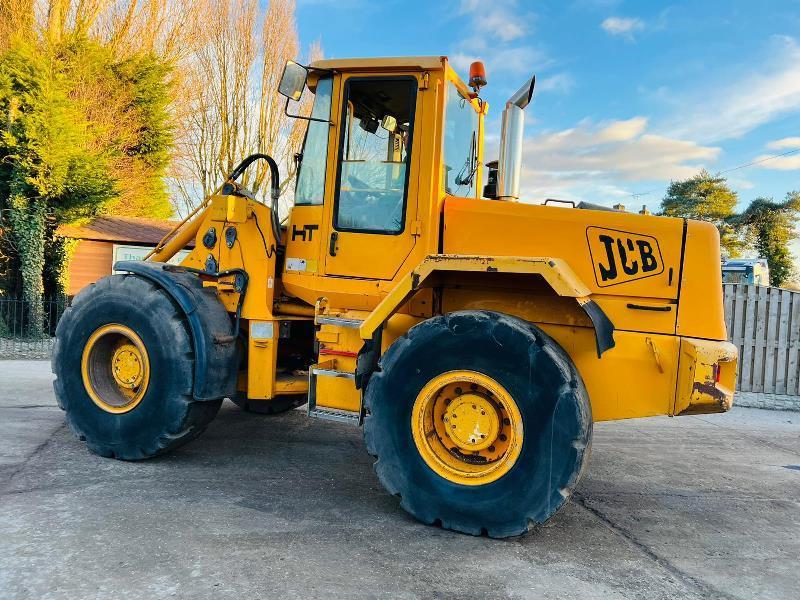 JCB 426B 4WD LOADING SHOVEL C/W JOYSTICK CONTROL *VIDEO*