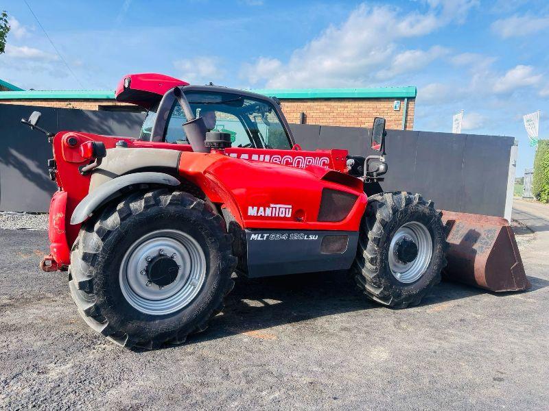 MANITOU MLT 634 120 LSU PS *C/W BUCKET* AG SPEC* YEAR 2011*VIDEO*