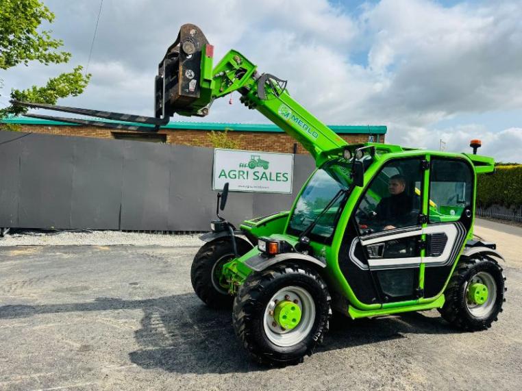 MERLO P27.6 TURBO TELEHANDLER *YEAR 2021* C/W PALLET TINES*VIDEO*