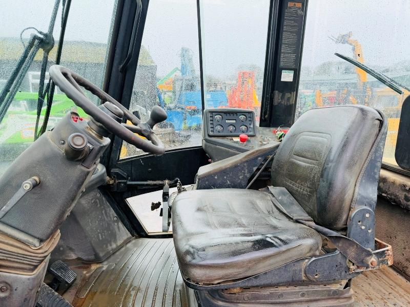 HYSTER H8.00XM 2 STAGE MASTED FORKLIFT*C/W SIDESHIFT*