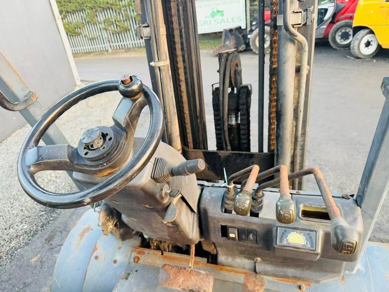 NEXEN FA35 CONTAINER SPEC FORKLIFT*C/W PALLET TINES*YEAR 2015*VIDEO*