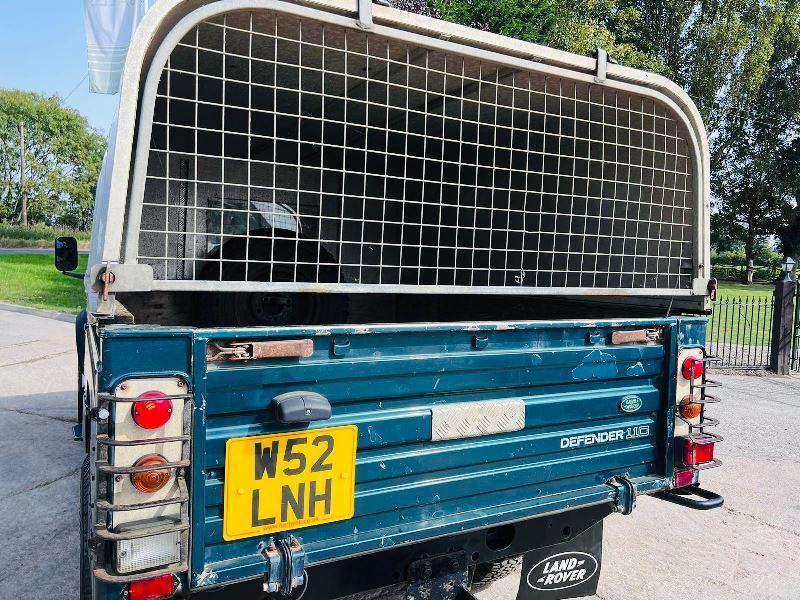 LAND ROVER 110 TD5 4WD PICK UP C/W CANOPY *MOT'D TILL 28TH APRIL 2024*VIDEO*