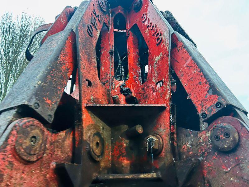 DEMAG 6 TINE SCRAP GRAB TO SUIT ROPE CRANE 