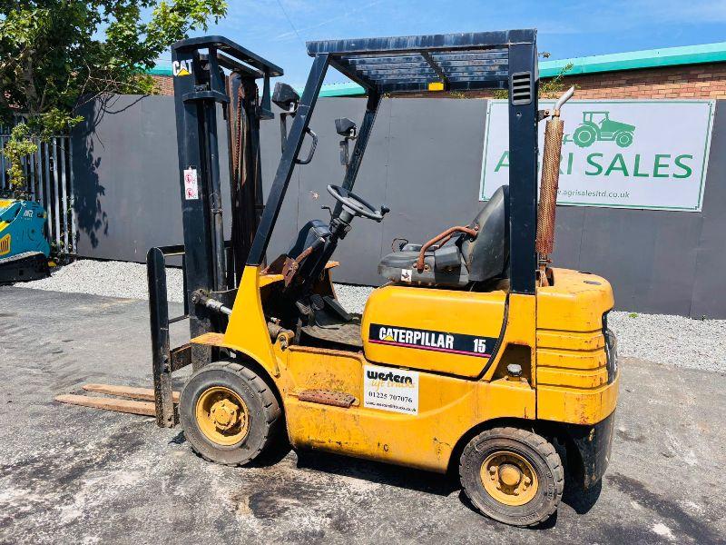 CATERPILLAR DP15 FORKLIFT*SPARES AND REPAIRS*VIDEO*