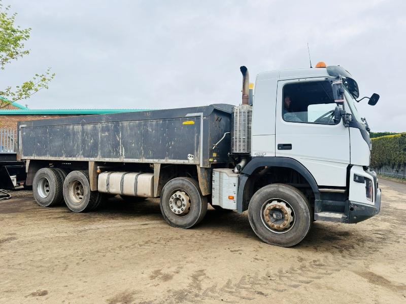 VOLVO FMX420 8X4 TIPPER LORRY*YEAR 2018*C/W EASY SHEET*VIDEO*