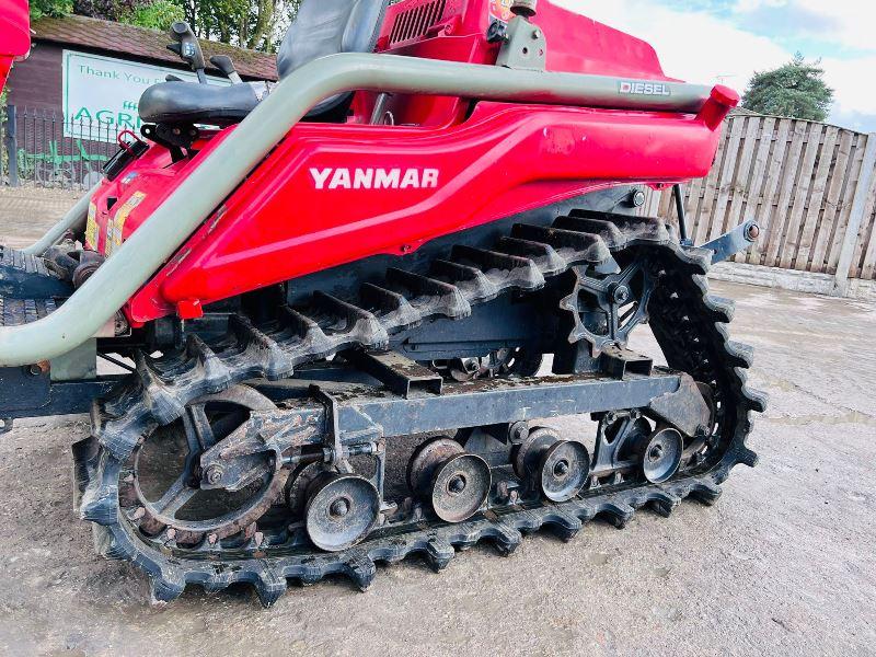 YANMAR AC18 TRACKED TRACTOR C/W REAR LINKAGE *VIDEO*