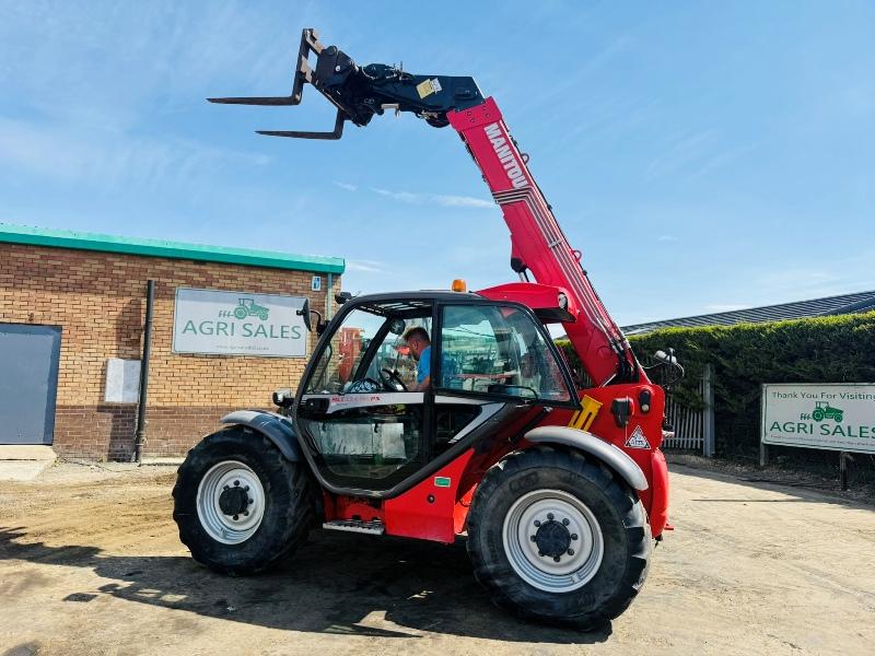 MANITOU MLT 634-120PS ELITE TELEHANDLER*4096 HOURS*YEAR 2014*VIDEO*